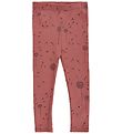 Soft Gallery Leggings - SGBaby Paula - Maskros - Brick Dust