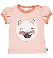 Freds World Stuttermabolur - Hello Kettir - Rose Cream