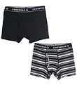 Converse Boxers - 2-Pack - Black/Grey Striped