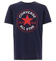 Converse T-Shirt - Obsidienne/mail Rouge
