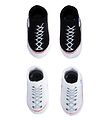 Converse Socks - 2-Pack - Black/White