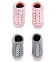 Converse Chaussettes - 2 Pack - Gris/Rose