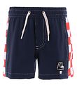 Quiksilver Badeshorts - Arch - Navy/Rot/Wei