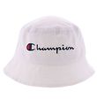 Champion Bucket Hat - White w. Logo
