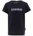 Napapijri T-Shirt - Zwart m. Grijs