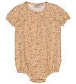 Wheat Sommerstrampler - Vilja - Kaum Beige Small Blumen