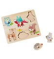 HABA Puzzle - 6 Briques - Animaux