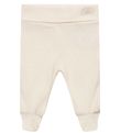 Petit Town Sofie Schnoor Trousers w. Feet - Antique White