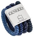 Kknekki Haarschmuck - 4er-Pack - Blau/Navy/Glitzer Mix