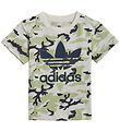 adidas Originals T-Shirt - Orbit Grey/Magic Lime/Shadow Navy