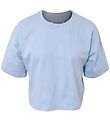 Hound T-paita - Crop - Light Blue