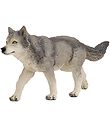 Papo Grijs Wolf - B: 12,5 cm