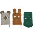 Liewood Washcloths - 3-Pack - New Year's Sylvester - Aussie Mul