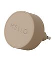 Design Letters Adaptateur - 12W - Hello - Rose Poudr