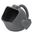 Scrunch Pelle - 20x15 cm - BIG Bouche Fish - Anthracite Grey