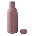 Design Letters vattenflaska - To Go - 500 ml - Rosa m. Text