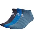 adidas Performance Ankelstrumpor - 3-pack - Altered Blue/Bright