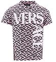 Versace T-Shirt - Rosa/Schwarz m. Print