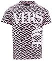 T-Shirt Versace - Rose/Noir av. Imprimé