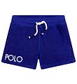 Polo Ralph Lauren Shorts - Terrycloth - Lighthouse - Blue w. Pol