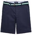 Polo Ralph Lauren Shorts - Bedford - Navy w. Belt