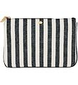 Fan Palm Toiletry Bag Bag - Clutch - Cotton Stripe