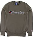 Champion Fashion Sweat-shirt - Vert av. Logo