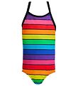 Funkita Maillot de Bain - UV50+ - Rainbow Courses