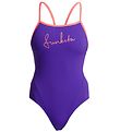 Funkita Badeanzug - Einzelner Riemen - Strap UV50+ - Purple Punc