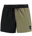 Puma Swim Shorts - Moss Green Combo