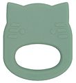 We Might Be Tiny Teether - CAT - Silicone - Sage