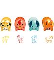 Djeco Stamp Set - 4-Pack - Farm Animals