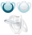 Nuk Schnuller - Genius - 2er-Pack - Turquoise/White