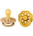 BIBS Bohemia Pacifiers - 2-Pack - Size 1 - Round - Desert Sand/H
