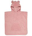 Pippi Baby Towel Poncho - Misty Rose