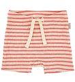 Petit Piao Shorts - Modaal Striped - Dark Peach/Cream