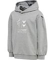 Hummel Kapuzenpullover - HmlPrima Bee - Graumeliert
