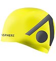 Aqua Sphere Swim Cap Cap - Tri Cap - Bright Yellow Grey