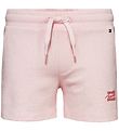 Tommy Hilfiger Stuttbuxur - Natural Dye Script - Broadway Bleikt