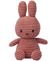Bon Ton Toys Soft Toy - 23 cm - Miffy Sitting - Corduroy Dusty R