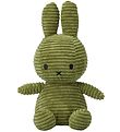 Bon Ton Toys Soft Toy - 23 cm - Miffy Sitting - Corduroy Olive G