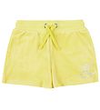 Juicy Couture Shorts - Fluweel - Yellow Pear