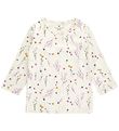 The New Siblings Blouse - Bloom - White Swan