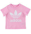 adidas Originals T-shirt - True Pink/White