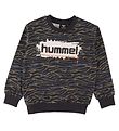 Hummel Sweatshirt - HmlFrede - Black/Green