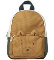 Liewood Preschool Backpack Bag - Saxo - Mr Bear/Golden Caramel M