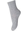 MP Socks - Rib - Grey Melange