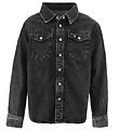 GANT Skjorta - Denim - Oversized - Black Raw