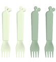 Done By Deer Cutlery - Liningk - 4-Pack - Green