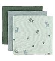 Done By Deer Spucktücher - 3er-Pack - 70x70 cm - Lalee Blue